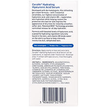 Load image into Gallery viewer, Cerave Hyaluronic Acid Serum for Face with Vitamin B5 and Ceramides | Hydrating Face Serum for Dry Skin | Fragrance Free | 1 Ounce