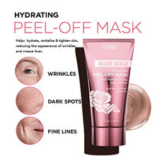 Load image into Gallery viewer, AZURE Rose Gold Hydrating Peel Off Mask – Anti Aging, Toning & Rejuvenating | Removes Blackheads, Dirt & Oils | Reduces Wrinkles, Fine Lines & Acne Scars | Made in Korea - 150mL