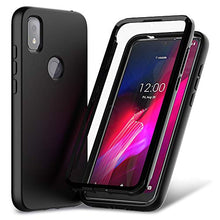 Load image into Gallery viewer, Nuomaofly for T-Mobile Revvl 4 / TCL Revvl 4 Case with Built-in Screen Protector Designed, Full-Body Heavy Drop Protection Shock Absorption Cover for T-Mobile Revvl 4 - Black