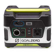 Load image into Gallery viewer, Goal Zero Yeti 150 Portable Power Station, 150Wh Small Generator Alternative with 12V, AC and USB Outputs