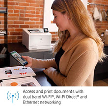 Load image into Gallery viewer, HP Color LaserJet Pro M454dw Wireless Laser Printer, Double-Sided & Mobile Printing, Security Features, Works with Alexa (W1Y45A)