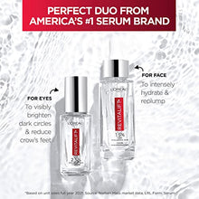 Load image into Gallery viewer, L'Oreal Paris Revitalift Hyaluronic Acid + Caffeine Hydrating Eye Serum with Anti-Aging Moisturizer Sample