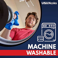 Load image into Gallery viewer, USANOOKS Microfiber Cleaning Cloth - 50 Pcs (12x12 in) - Cleaning Rags - Microfiber Towels for Cars - Softer and More Absorbent - Lint Free Cloth