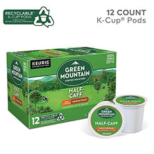 Load image into Gallery viewer, Green Mountain Coffee Half-Caff Keurig K-Cups Coffee, 12 ct