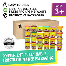 Load image into Gallery viewer, Play-Doh Modeling Compound 24-Pack Case of Colors, Non-Toxic, Multi-Color, 3-Ounce Cans, Ages 2 and up, Multicolor (Amazon Exclusive)