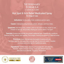 Load image into Gallery viewer, Veterinary Formula Clinical Care Hot Spot & Itch Relief Medicated Spray 8 oz, White, (GI01340)