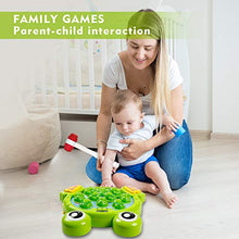 Load image into Gallery viewer, YEEBAY Interactive Whack A Frog Game, Learning, Active, Early Developmental Toy, Fun Gift for Age 2,3, 4, 5, 6, 7, 8 Years Old Kids, Boys, Girls,2 Hammers Included