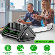 Load image into Gallery viewer, Rechargeable Battery Packs with Charger for Xbox Series X /S & Xbox One 1 X/S/Elite Controller, OIVO Controller High-Capacity Battery Packs Rechargeable for Xbox 1 /One / Series X / S Controller