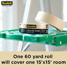 Load image into Gallery viewer, Scotch Contractor Grade Masking Tape, 0.94 inches by 60.1 yards (360 yards total), 2020, 6 Rolls