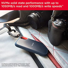 Load image into Gallery viewer, SanDisk 1TB Extreme Portable SSD - Up to 1050MB/s - USB-C, USB 3.2 Gen 2 - External Solid State Drive - SDSSDE61-1T00-G25