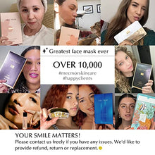 Load image into Gallery viewer, MECMOR Hydrating Facial Treatment Mask Collagen Sheet Mask with Natural Tokyo Sakura Vitamin Hyaluronic Acid for Antiaging Moisturizing Reduce Fine Lines Wrinkles Acne Marks, Merry Christmas Gift Happy New Year