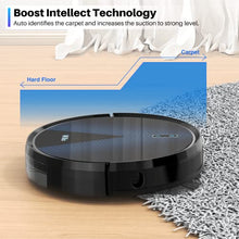 Load image into Gallery viewer, vrillo J050 Robot Vacuum and Mop Cleaner 2200Pa Strong Suction, APP&Remote Control, Wi-Fi, Compatible with Alexa and Self-Charging, Ideal for Carpet, Hard Floors, Pet Hair Cleaning