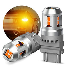 Load image into Gallery viewer, KXJX 3157 LED Amber Yellow Bulb LED Turn Signal Bulb 3156 3056 3057 4157 3457A 3157A 3757 LED Replacement Lamp for Turn Signal Blinker Bulb (Pack of 2)