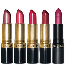 Load image into Gallery viewer, REVLON Super Lustrous Lipstick, 5 Piece Multi-finish Lipcolor Gift Set, in Cream Pearl & Matte, Pack of 5