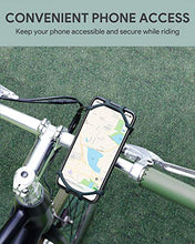 Load image into Gallery viewer, Bike Phone Mount BC Master Anti Shake 360 Rotation Silicone Bicycle Motorcycle Phone Mount for Handlebar Bike Accessories Compatible with iPhone 11 Pro Max/11/XS/8, Samsung Galaxy S10+,and More
