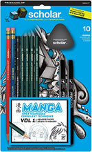 Load image into Gallery viewer, Prismacolor Scholar Manga Drawing Set, 10 Piece Kit (1822417)
