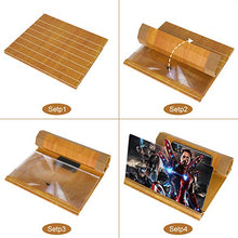 Load image into Gallery viewer, 12’’ Screen Magnifier for Smartphone – Mobile Phone 3D Magnifier Projector Screen for Movies, Videos, and Gaming – Foldable Phone Stand with Screen Amplifier – Compatible with All Smartphones