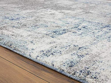 Load image into Gallery viewer, Luxe Weavers Euston Blue 8 x 10 Abstract Modern Area Rug