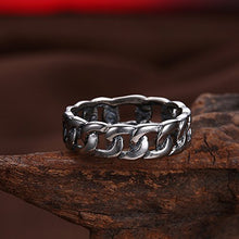 Load image into Gallery viewer, Classical Antique Silver Band Rings Jewelry Birthday Gifts Presents Design for Women Anniversary Gifts