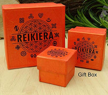 Load image into Gallery viewer, Reikiera Rainbow Moonstone Sphere with Black Tourmaline Crystal Healing Stone Ball Natural Gemstone with Ring Stand- Choose Size