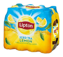 Load image into Gallery viewer, Lipton Iced Tea Lemon, 16.9 oz, 12 pk