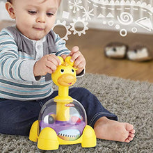 Load image into Gallery viewer, Playskool Giraffalaff Tumble Top Spinning and Popping Cause and Effect Toy for Babies and Toddlers 1 Year and Up (Amazon Exclusive)