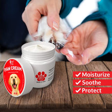 Load image into Gallery viewer, Pet Pull Paw Cream (4 oz) Dog Paw Protector for Heat, Cold & Rough Surfaces - Paw Moisturizer Balm with Natural Waxes & Oils - Puppy Invisible Boot Soothes, Moisturizes, Protects