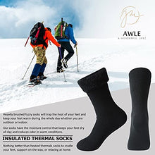Load image into Gallery viewer, AWLE Thermal Socks Men, Heavy Thermal Thick Heat Trapping Insulated Heated Boot Thermal Fur Socks Comfortable Warm Outdoor Socks for Skiing Extreme Cold Weather Gift 1 Pair