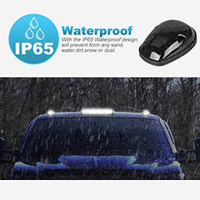 Load image into Gallery viewer, Partsam 3pcs Smoke Cover Lens White 30 LED Cab Marker Roof Running Top Lights Assembly + Wire Pack Compatible with Silverado/ Sierra 1500 1500HD 2500 2500HD 3500 2002 - 2007 Truck