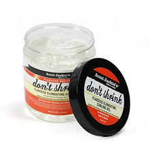 Load image into Gallery viewer, Aunt Jackie's Flaxseed Recipes Don't Shrink Elongating Hair Curling Gel for Natural Curls, Coils and Waves, Helps Prevent Dryness and Flaking, 15 oz