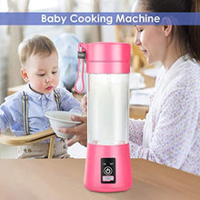 Load image into Gallery viewer, Mimill Personal Blender, Portable Blenders Smoothie Mixer USB Rechargeable Juicer Cup with 6 Updated Blades