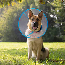 Load image into Gallery viewer, IN HAND Adjustable Pet Recovery Collar Comfy Cat Cone, US Patented Product Soft Edge Plastic Dog Cone Anti-Bite Lick Wound Healing Safety Practical Protective E-Collar