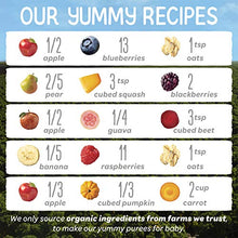 Load image into Gallery viewer, Happy Baby Organics Clearly Crafted Stage 2 Baby Food, Fruit Veggie Variety Pack, 4 Ounce Pouch (Pack of 10) (Flavors may Vary)