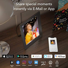 Load image into Gallery viewer, Nixplay 2K Smart Digital Picture Frame 9.7 Inch, Share Moments Instantly via App or E-Mail