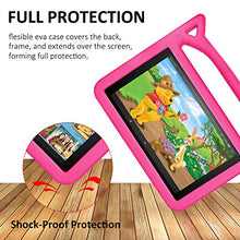 Load image into Gallery viewer, New Fire HD 10 Tablet Case 2019/2017-SHREBORN LightWeight ShockProof Kid-Proof Cover with Stand Kids Case for All New Amazon Fire HD 10 Tablet(10.1",9th/7th/5th Generation,2019/2017/2015 Release)-Pink