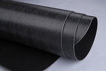Load image into Gallery viewer, Office Chair Mat for Hardwood and Tile Floor, Black, Anti-Slip, Non-Curve, Under the Desk Mat Best for Rolling Chair and Computer Desk, 47 x 35 Rectangular Non-Toxic Plastic Protector, Not for Carpet