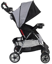 Load image into Gallery viewer, Kolcraft Cloud Plus Lightweight Easy Fold Compact Travel Stroller, Slate Grey