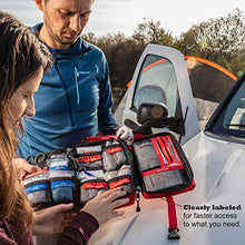 Load image into Gallery viewer, Surviveware Large First Aid Kit & Added Mini Kit for Trucks, Car, Camping and Outdoor Preparedness