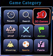 Load image into Gallery viewer, RegiisJoy 5000 in 1 Wireless Pandora Box 30S Bluetooth Arcade Game Console for PC & Projector & TV, 2-4 Players, 1280X720, 3D Games, Search/Hide/Save/Load/Pause Games, Favorite List