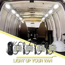 Load image into Gallery viewer, LED Truck Pickup Bed Lights Kit, 48 LEDs Truck Cargo Pickup Bed Lighting Kit with Switch, IP68 Waterproof for truck Bed, Under Car, Rail Light Cargo- 8 PCS