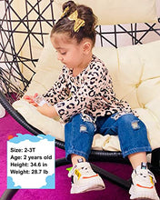 Load image into Gallery viewer, SANMIO Girl Clothes Outfits, Cute Toddler Baby Ruffle Sleeve Floral T-Shirt Tops with Ripped Jeans Pants Set