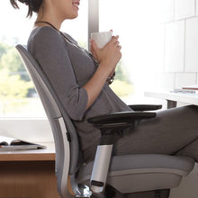 Load image into Gallery viewer, Steelcase Amia Adjustable Chair, Rouge Fabric
