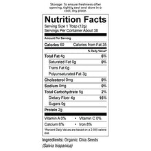 Load image into Gallery viewer, Viva Naturals The Finest Organic Raw Chia Seeds, 1 Pound & Organic Ground Flax Seed, 15 oz - Specially Cold-milled Using Proprietary Technology for Optimal Smoothness and Freshness