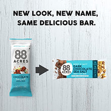 Load image into Gallery viewer, 88 Acres Granola Bars | Dark Chocolate Sea Salt | Gluten Free, Nut-Free Oat and Seed Snack Bar | Vegan & Non GMO | 12 Pack