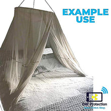 Load image into Gallery viewer, Blocsilver EMF Protection Fabric 5 feet x 4.72 feet. EMF Blocker, Faraday Fabric, Radiation Protection, Radiation Blocker.