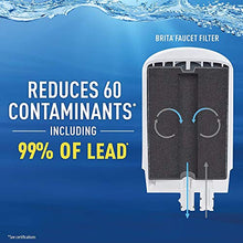 Load image into Gallery viewer, Brita COMINHKR063772 Tap Faucet Water, Includes:1 System+2 Filters, White