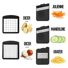 Load image into Gallery viewer, Fullstar Mandoline Slicer Spiralizer Vegetable Slicer - Vegetable Chopper Onion Chopper Food Chopper Vegetable Spiralizer Mandoline Slicer Cutter Chopper and Grater Slicer Zucchini Spaghetti Maker