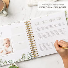 Load image into Gallery viewer, Keepsake Baby Memory Book for Baby Boy or Girl – Timeless Baby First 5 Year Baby Book – A Milestone Book to Record Every Event from Birth to Age 5 – Gender Neutral Baby Journal Scrapbook Photo Album