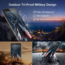 Load image into Gallery viewer, Blackview BV5500 pro- Rugged Cell Phone Unlocked 4G LTE (AT&T/T-Mobile), 5.5 inch FHD+, 4400mAh Battery, 3GB RAM+16GB Memory, Android 9 Rugged Phone, IP68 Waterproof Outdoor Smartphone, Dual SIM/NFC