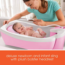 Load image into Gallery viewer, Summer Lil Luxuries Whirlpool Bubbling Spa & Shower (Pink) – Luxurious Baby Bathtub with Circulating Water Jets – Includes Deluxe Newborn Sling and Clean Rinse Spa/Shower Unit
